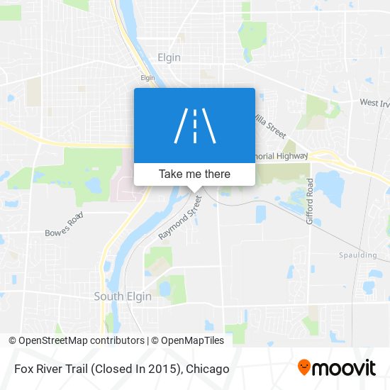 Mapa de Fox River Trail (Closed In 2015)