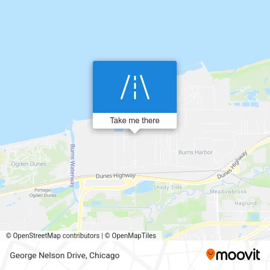 George Nelson Drive map