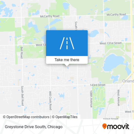 Greystone Drive South map