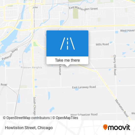 Mapa de Howliston Street