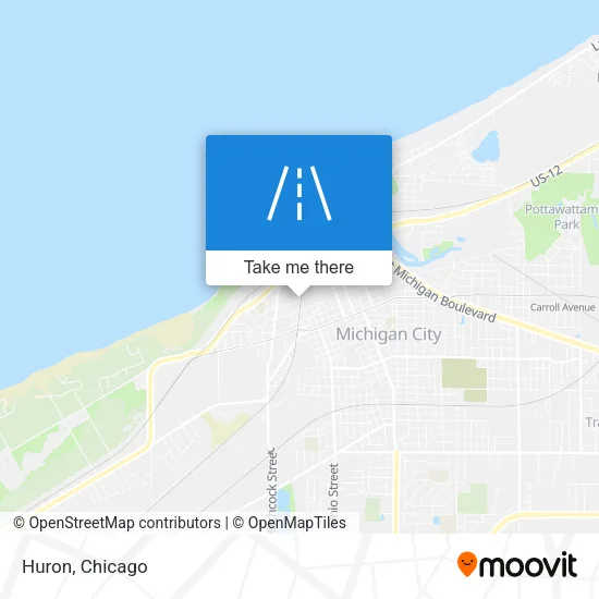 Huron map