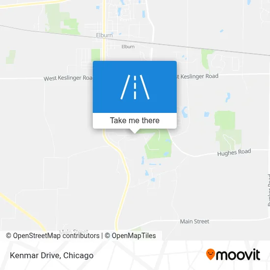 Kenmar Drive map