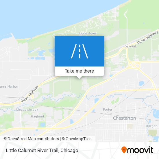 Little Calumet River Trail map