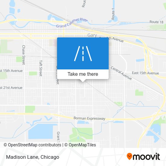 Mapa de Madison Lane