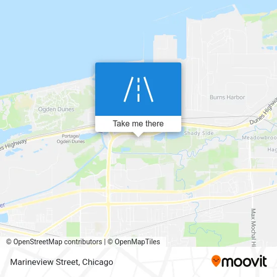 Marineview Street map