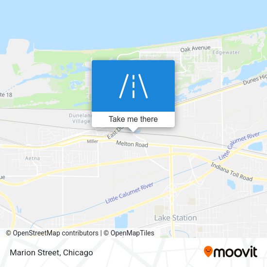Mapa de Marion Street