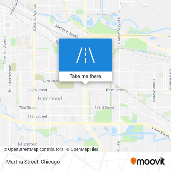 Martha Street map