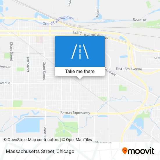 Massachusetts Street map