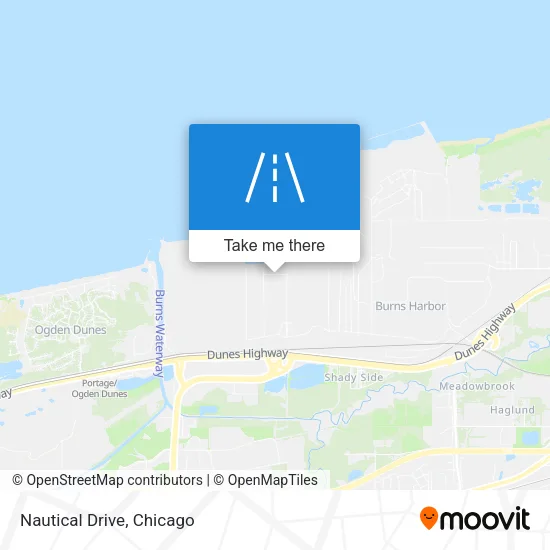 Nautical Drive map