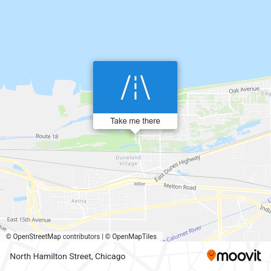 Mapa de North Hamilton Street