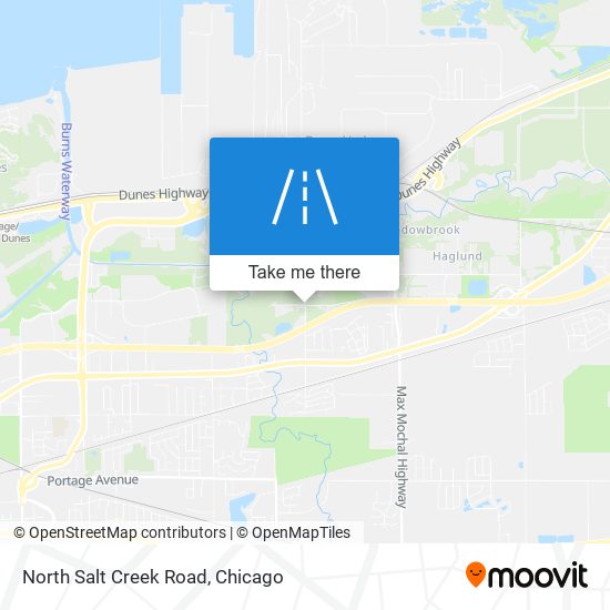 Mapa de North Salt Creek Road