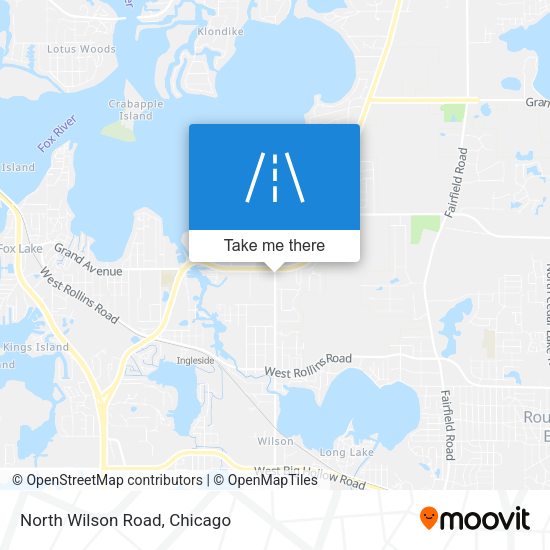 North Wilson Road map