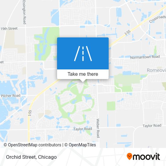 Mapa de Orchid Street