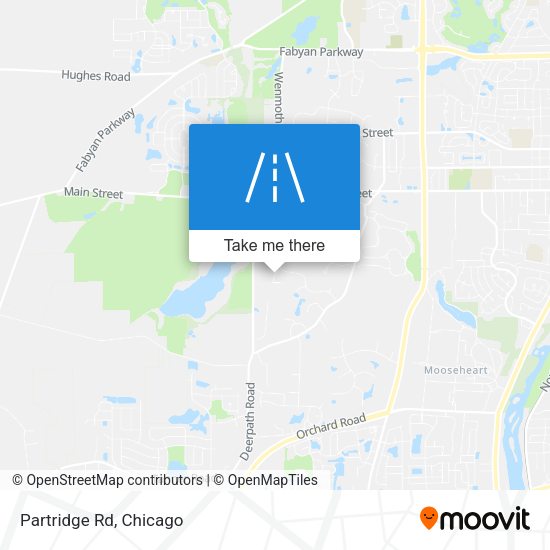 Mapa de Partridge Rd