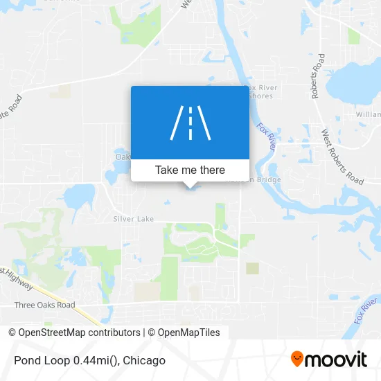 Pond Loop 0.44mi map