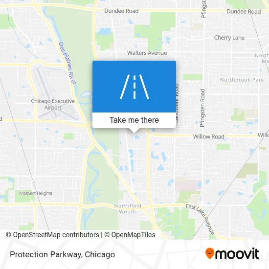 Protection Parkway map