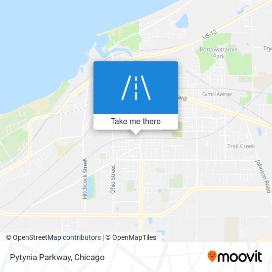 Pytynia Parkway map