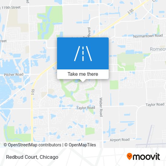 Mapa de Redbud Court