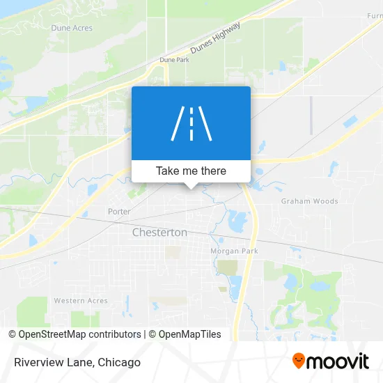 Riverview Lane map