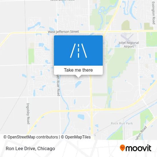 Ron Lee Drive map