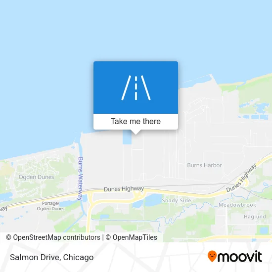 Salmon Drive map