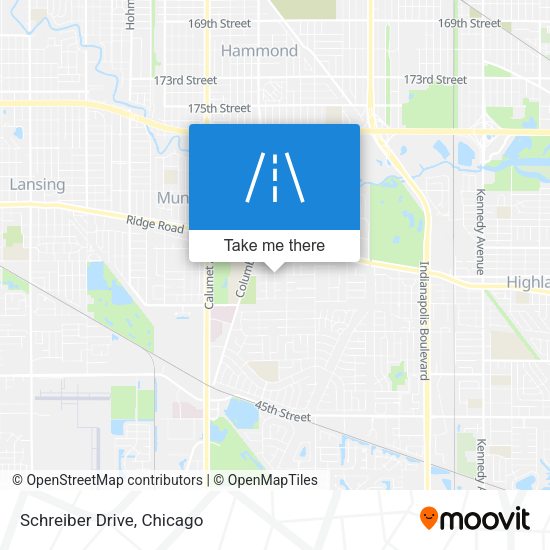 Mapa de Schreiber Drive
