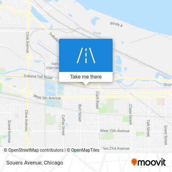 Mapa de Souers Avenue