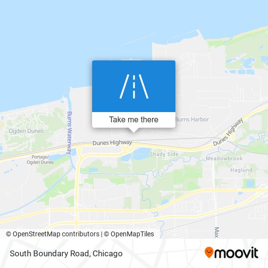 South Boundary Road map