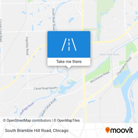 Mapa de South Bramble Hill Road