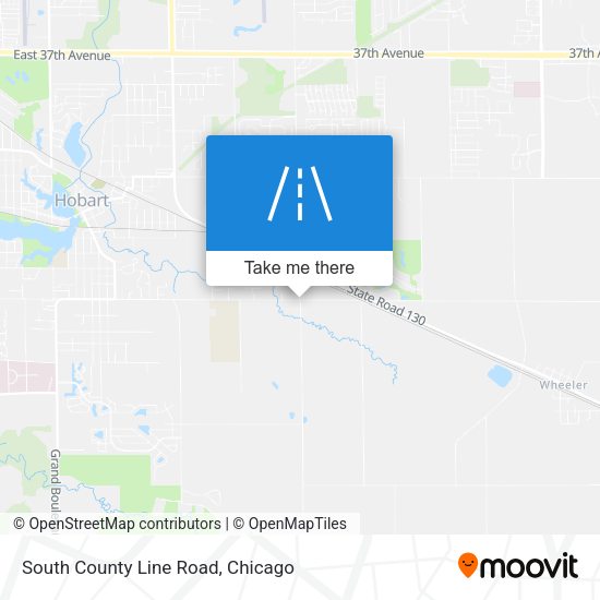 Mapa de South County Line Road