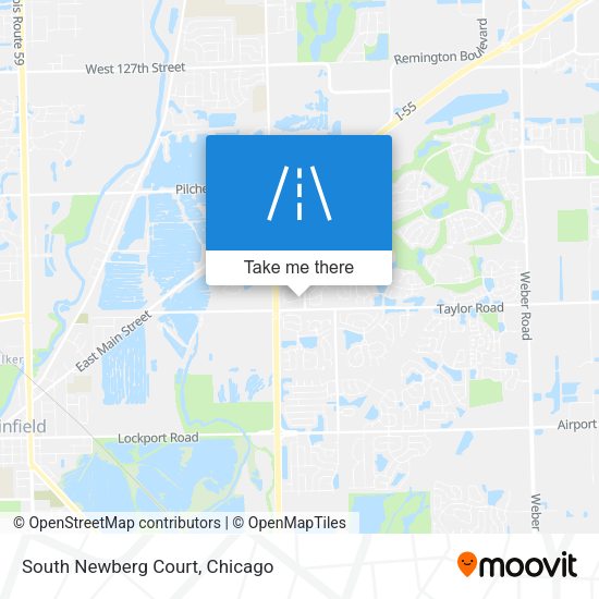 Mapa de South Newberg Court
