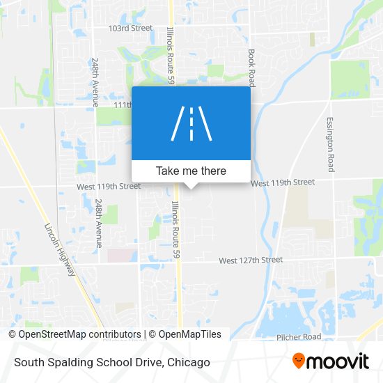 Mapa de South Spalding School Drive