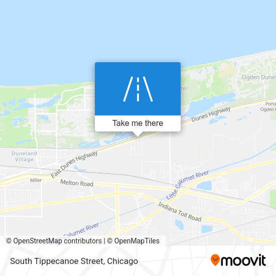 South Tippecanoe Street map