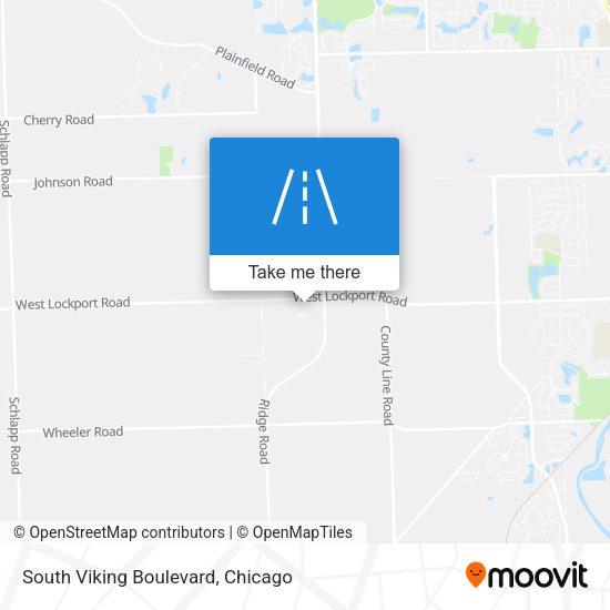 Mapa de South Viking Boulevard