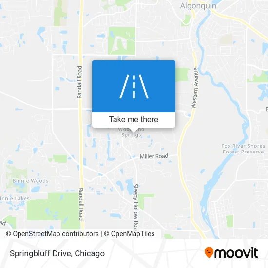 Springbluff Drive map