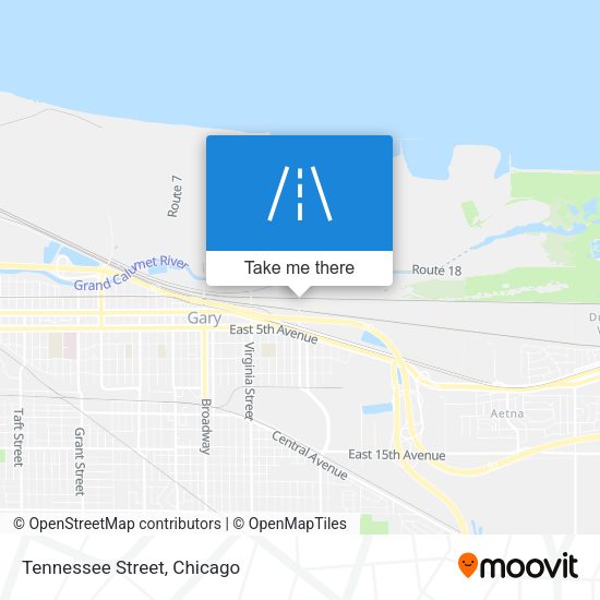 Mapa de Tennessee Street