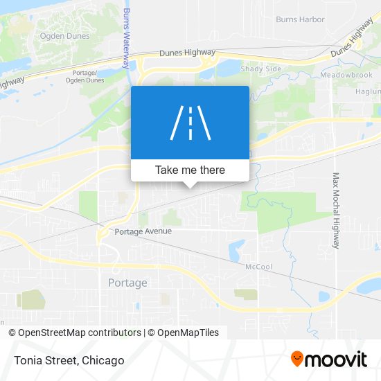 Mapa de Tonia Street