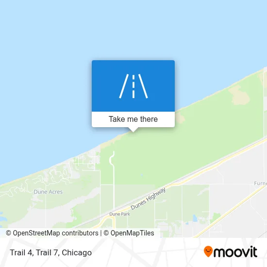Trail 4, Trail 7 map