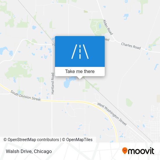 Mapa de Walsh Drive