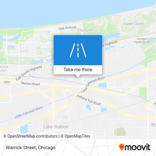 Mapa de Warrick Street