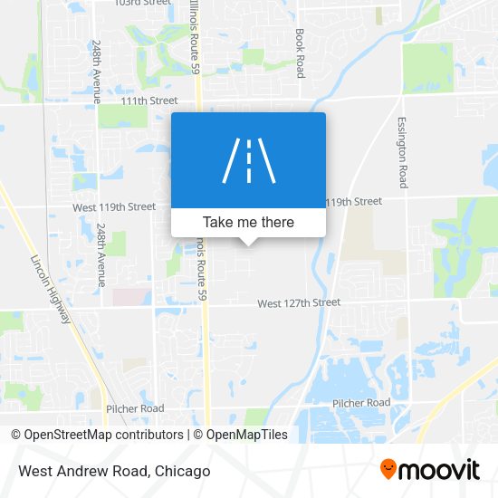 Mapa de West Andrew Road