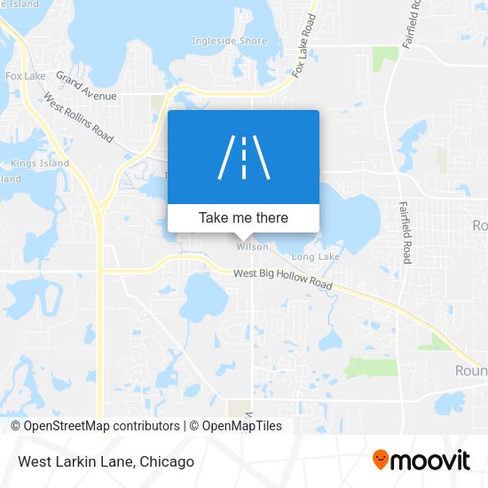 Mapa de West Larkin Lane