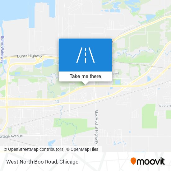 Mapa de West North Boo Road