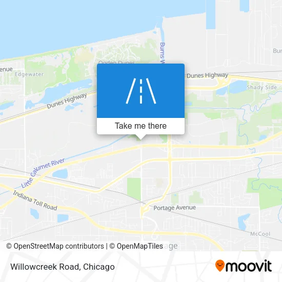 Willowcreek Road map