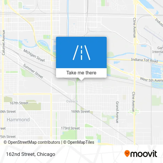 162nd Street map