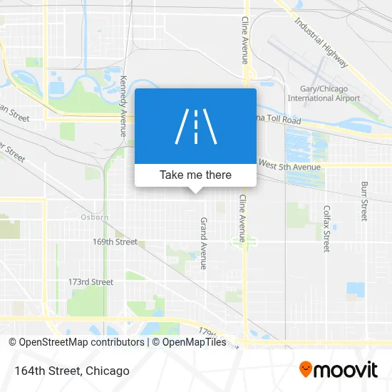 164th Street map