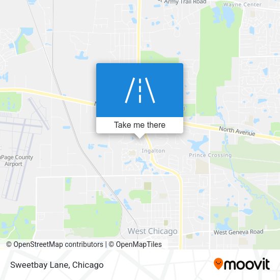 Mapa de Sweetbay Lane