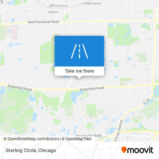 Sterling Circle map