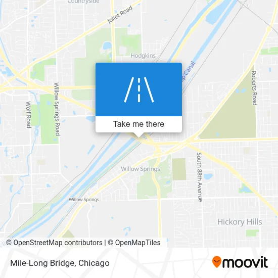 Mile-Long Bridge map