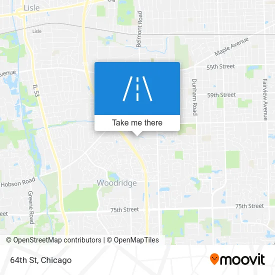 64th St map